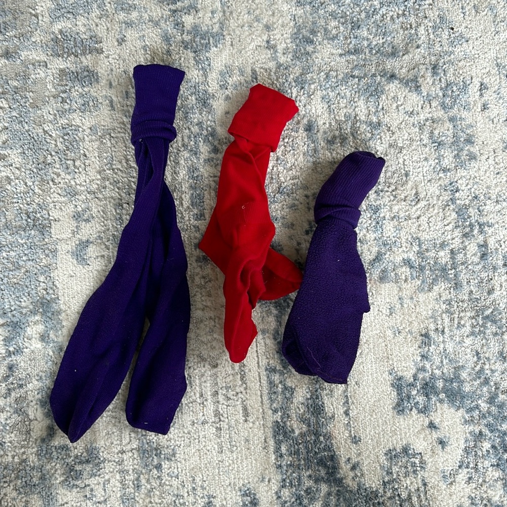 3 pack soccer-softball-baseball socks
